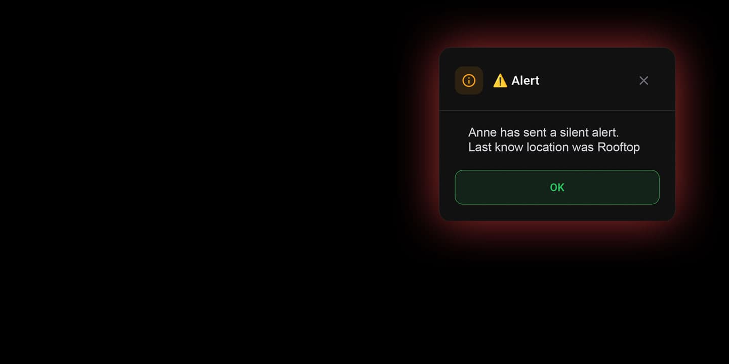 Emergency Silent Alert & Discreet Chat